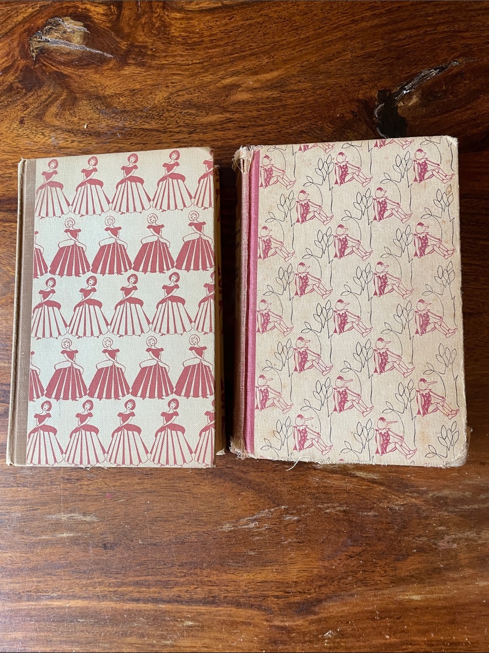 2 Vintage Books: Little Women 1947 + Pinocchio 1946 By Grosset & Dunlap